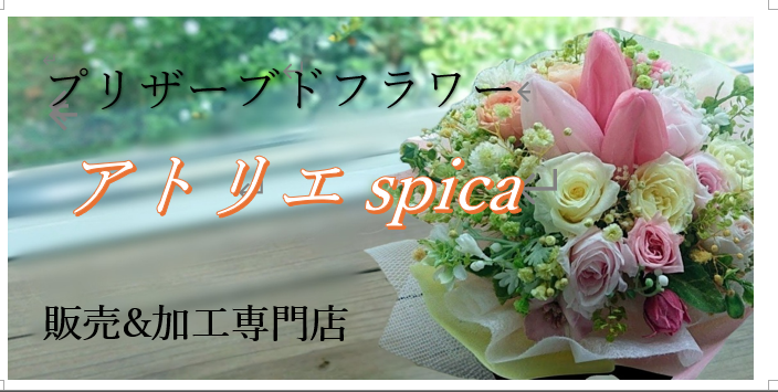 プリザーブドフラワー加工及びオリジナルプリザーブドフラワー